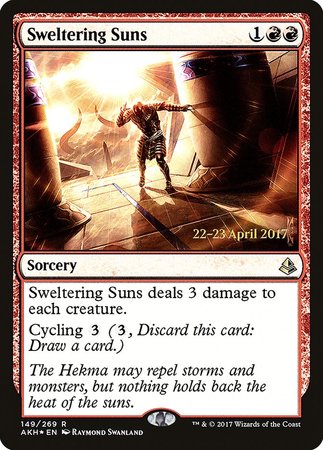 Sweltering Suns [Amonkhet Prerelease Promos] | Cracking-Singles