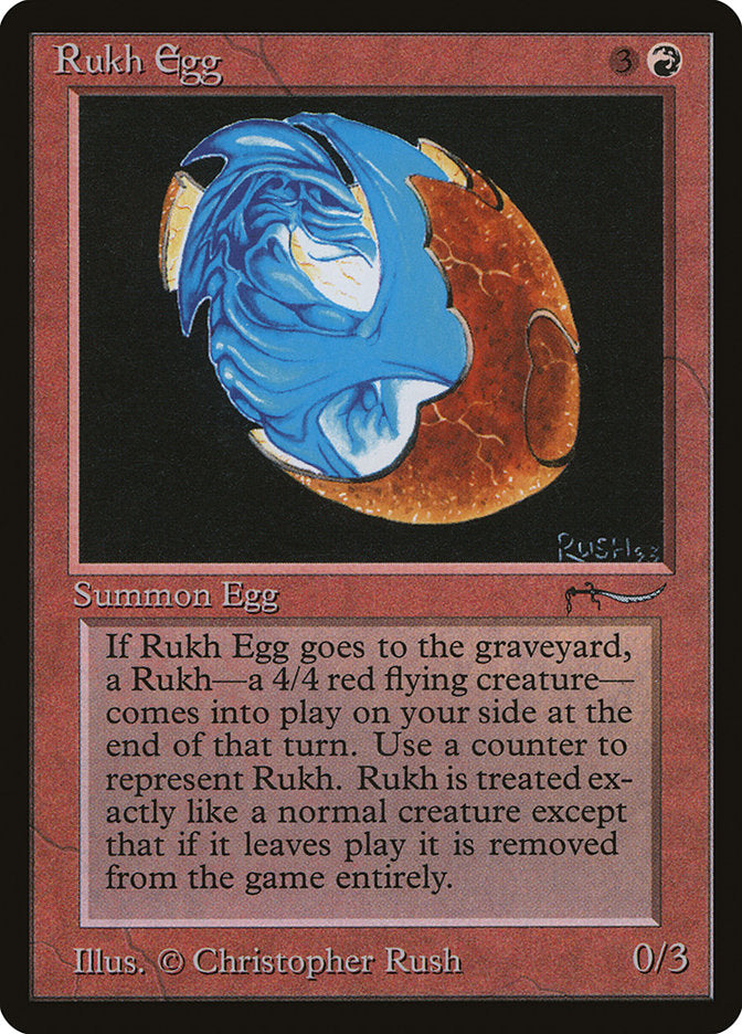 Rukh Egg (Dark Mana Cost) [Arabian Nights] | Cracking-Singles