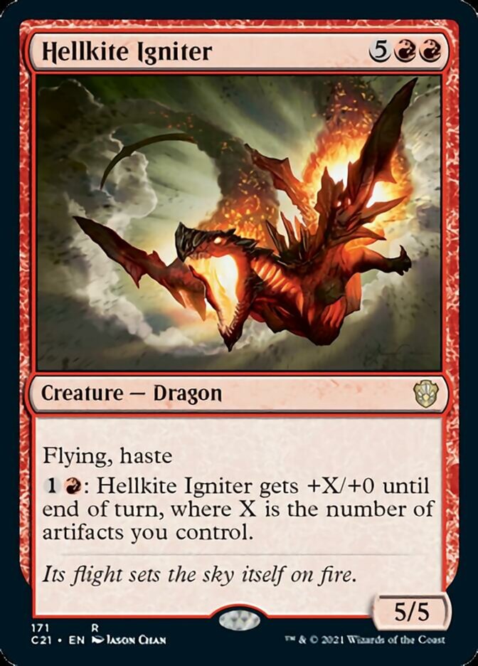 Hellkite Igniter [Commander 2021] | Cracking-Singles