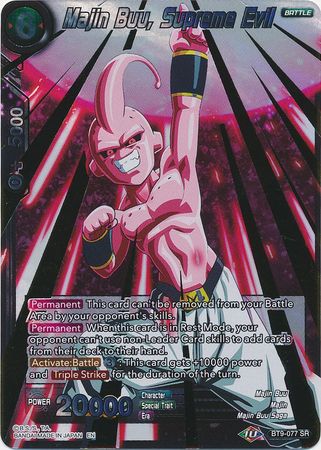 Majin Buu, Supreme Evil [BT9-077] | Cracking-Singles