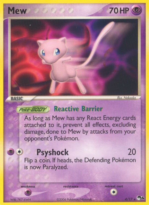 Mew (4/17) [POP Series 4] | Cracking-Singles