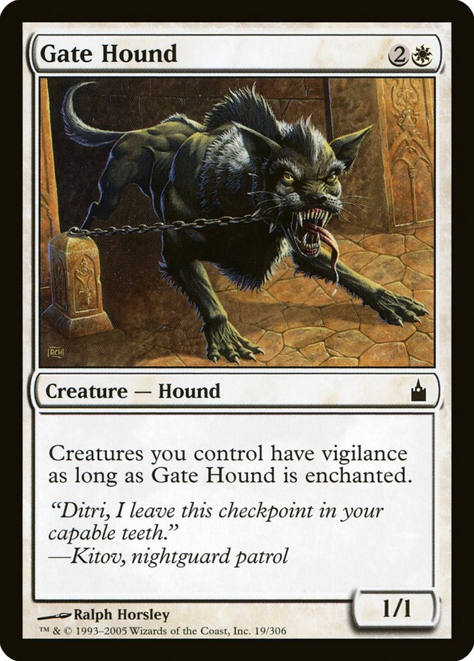 Gate Hound [Ravnica: City of Guilds] | Cracking-Singles