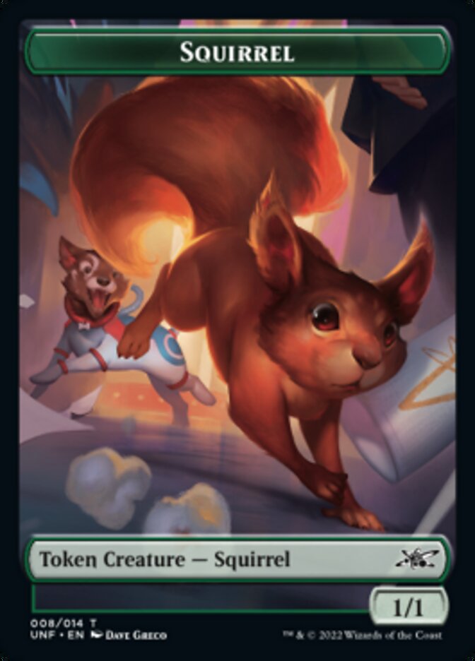 Squirrel Token [Unfinity Tokens] | Cracking-Singles