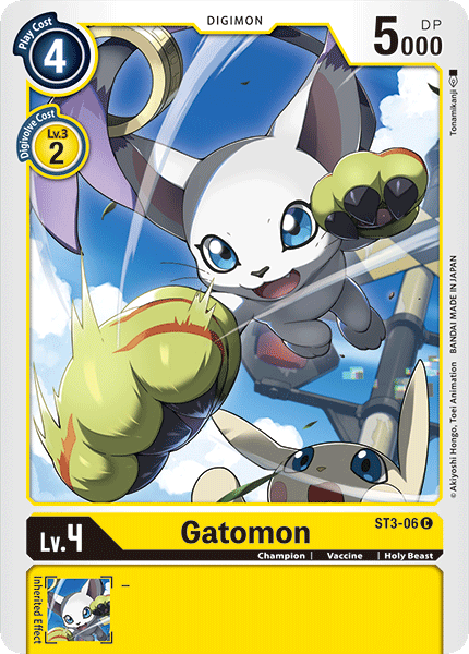 Gatomon [ST3-06] [Starter Deck: Heaven's Yellow] | Cracking-Singles