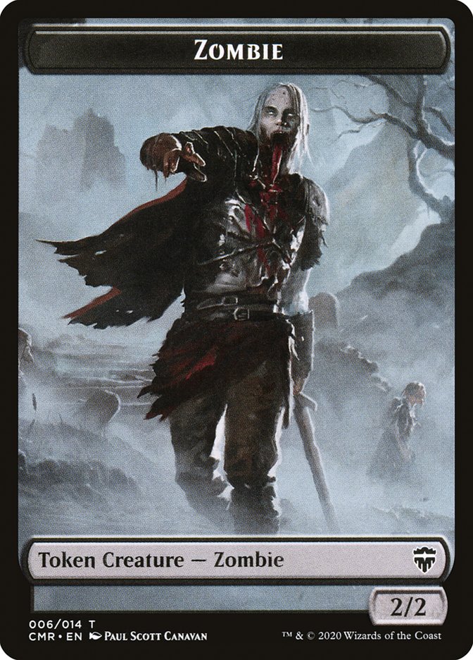 Soldier Token // Zombie Token [Commander Legends Tokens] | Cracking-Singles