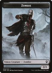 Horror // Zombie Token [Commander Legends Tokens] | Cracking-Singles