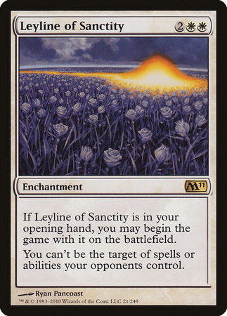 Leyline of Sanctity [Magic 2011] | Cracking-Singles