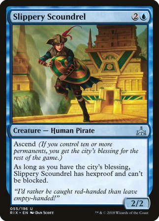 Slippery Scoundrel [Rivals of Ixalan] | Cracking-Singles