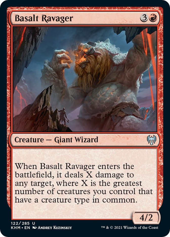 Basalt Ravager [Kaldheim] | Cracking-Singles