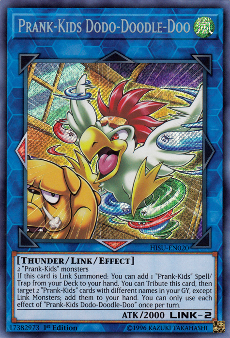 Prank-Kids Dodo-Doodle-Doo [HISU-EN020] Secret Rare | Cracking-Singles