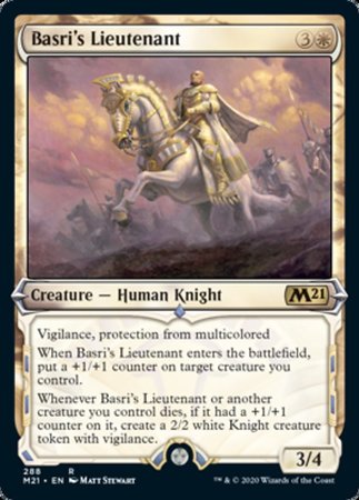 Basri's Lieutenant (Showcase) [Core Set 2021] | Cracking-Singles