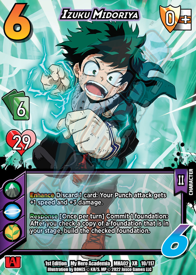 Izuku Midoriya [Crimson Rampage XR] | Cracking-Singles