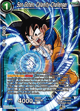 Son Goten, Calamity Challenger (BT14-042) [Cross Spirits] | Cracking-Singles