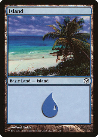 Island (101) [Duels of the Planeswalkers] | Cracking-Singles