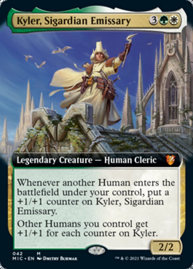 Kyler, Sigardian Emissary (Extended) [Innistrad: Midnight Hunt Commander] | Cracking-Singles