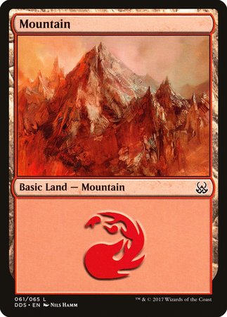 Mountain (61) [Duel Decks: Mind vs. Might] | Cracking-Singles