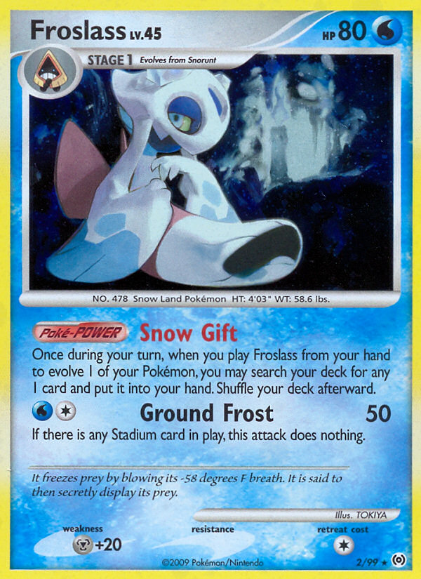 Froslass (2/99) [Platinum: Arceus] | Cracking-Singles