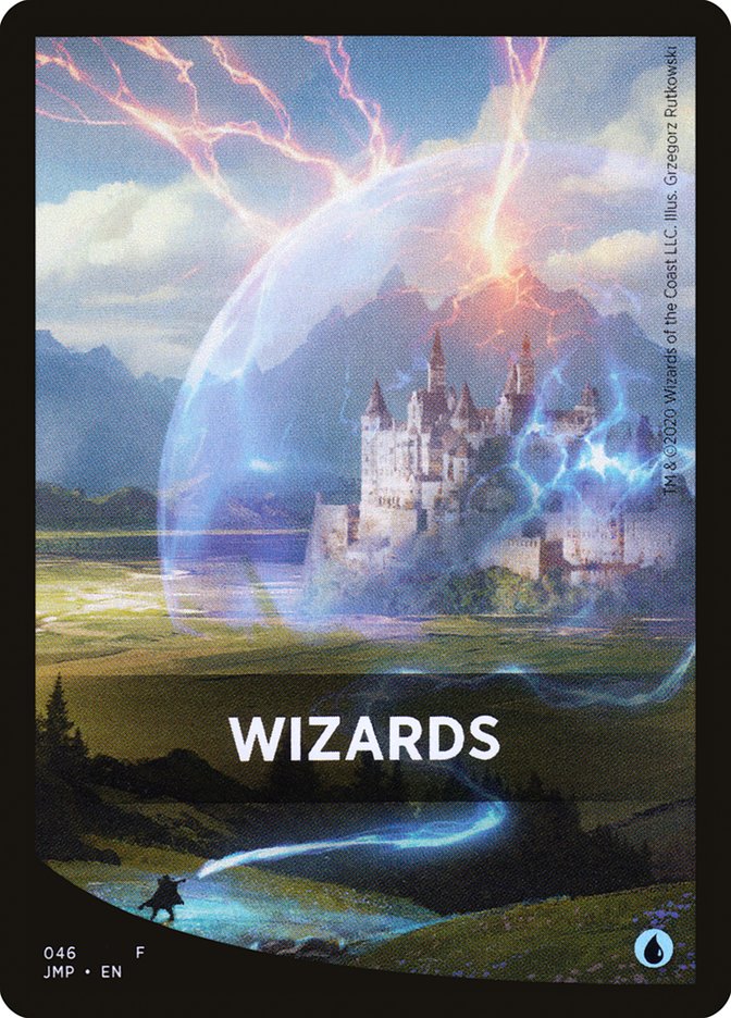 Wizards Theme Card [Jumpstart Front Cards] | Cracking-Singles