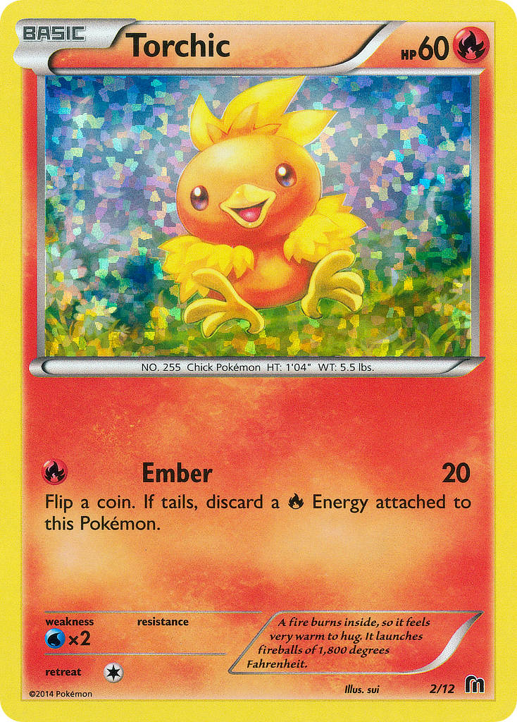 Torchic (2/12) [McDonald's Promos: 2016 Collection] | Cracking-Singles