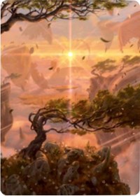 Windswept Heath Art Card [Zendikar Rising Art Series] | Cracking-Singles