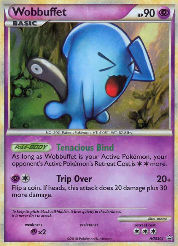 Wobbuffet (HGSS04) [HeartGold & SoulSilver: Black Star Promos] | Cracking-Singles