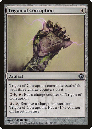 Trigon of Corruption [Scars of Mirrodin] | Cracking-Singles