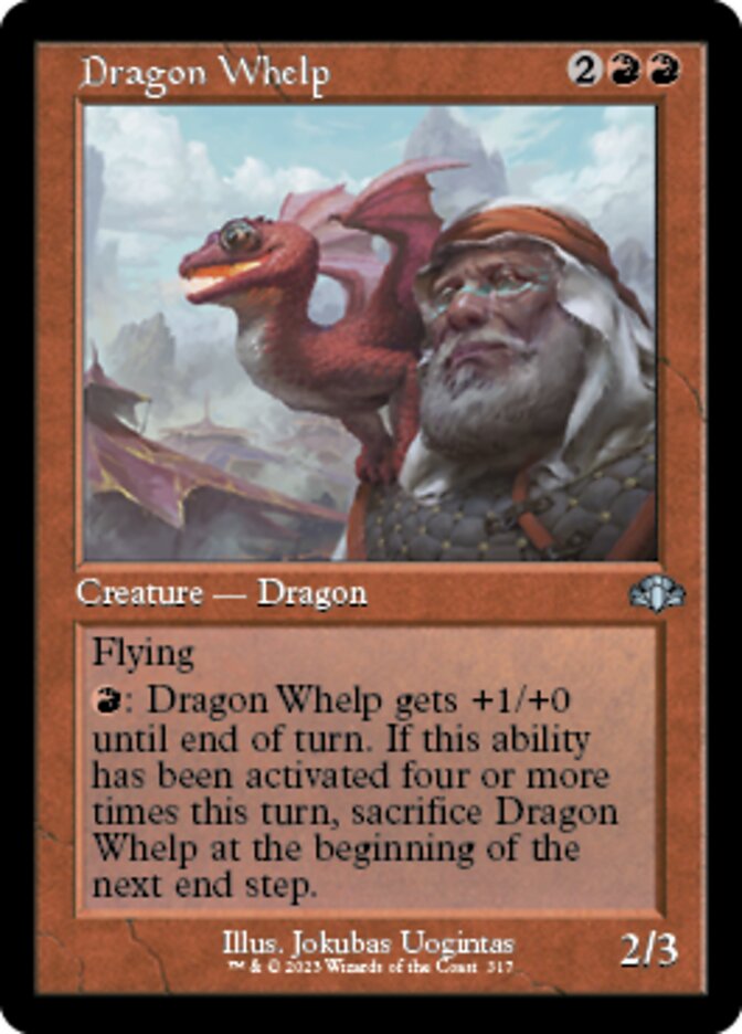 Dragon Whelp (Retro) [Dominaria Remastered] | Cracking-Singles