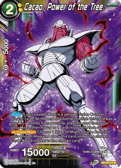 Cacao, Power of the Tree [BT15-111] | Cracking-Singles