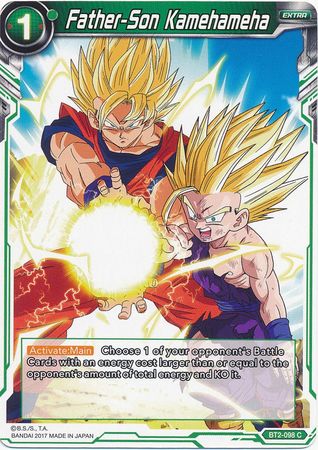 Father-Son Kamehameha [BT2-098] | Cracking-Singles