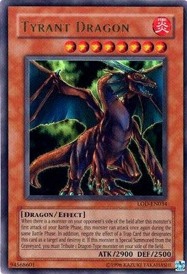 Tyrant Dragon [LOD-EN034] Ultra Rare | Cracking-Singles