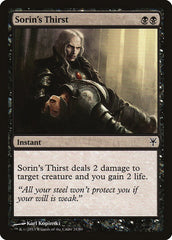 Sorin's Thirst [Duel Decks: Sorin vs. Tibalt] | Cracking-Singles