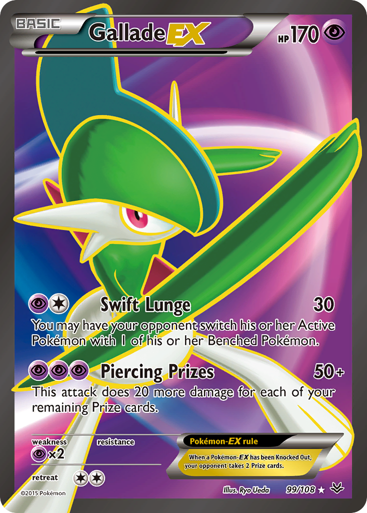 Gallade EX (99/108) [XY: Roaring Skies] | Cracking-Singles