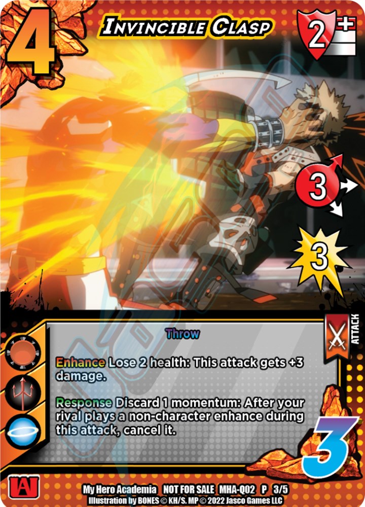 Invincible Clasp [Crimson Rampage Promos] | Cracking-Singles