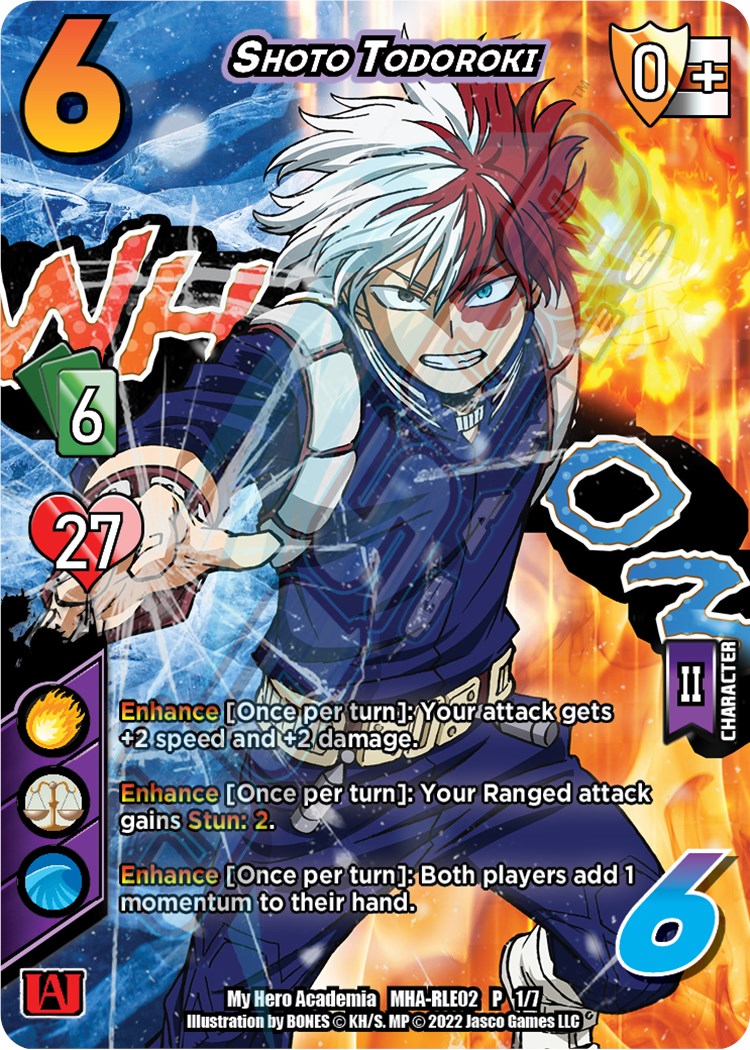 Shoto Todoroki [Crimson Rampage Promos] | Cracking-Singles