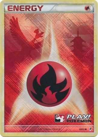 Fire Energy (89/95) (Play Pokemon Promo) [HeartGold & SoulSilver: Call of Legends] | Cracking-Singles