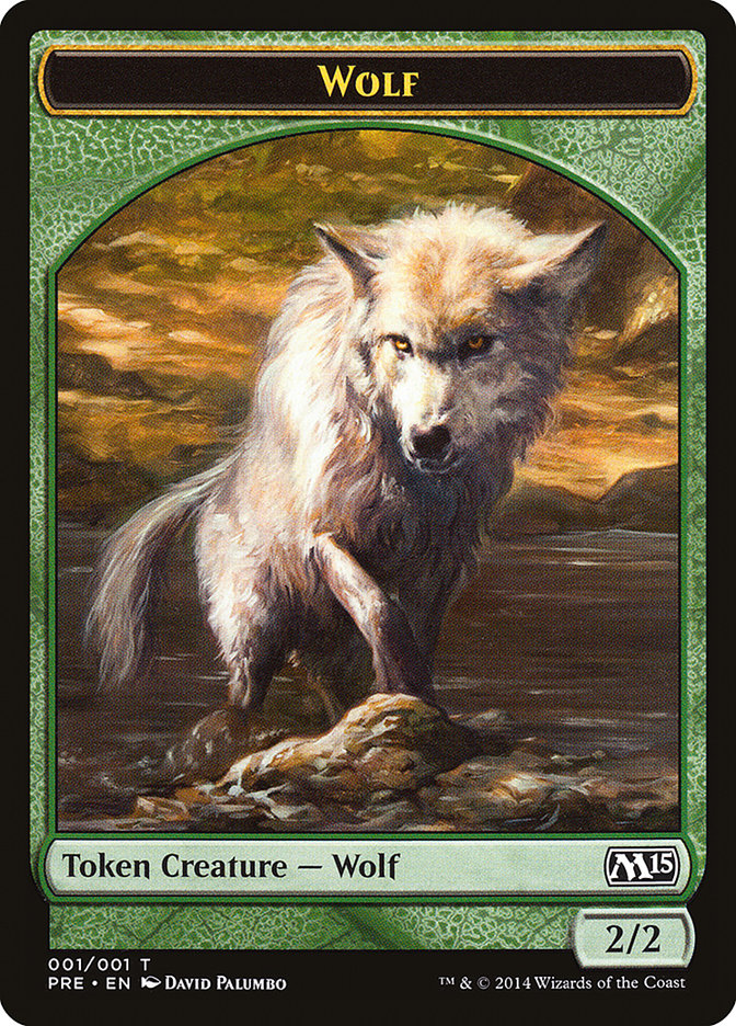 Wolf Token [Prerelease Cards] | Cracking-Singles