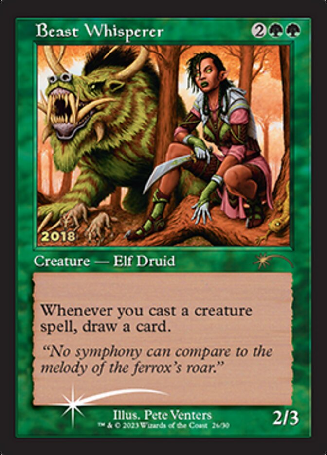 Beast Whisperer [30th Anniversary Promos] | Cracking-Singles