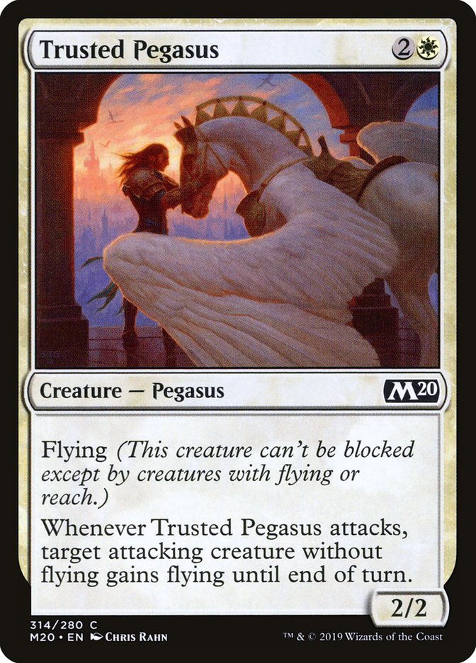 Trusted Pegasus [Core Set 2020] | Cracking-Singles