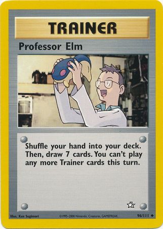 Professor Elm (96/111) [Neo Genesis Unlimited] | Cracking-Singles