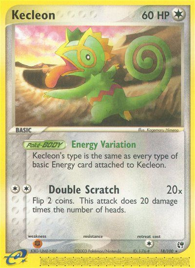 Kecleon (18/100) [EX: Sandstorm] | Cracking-Singles