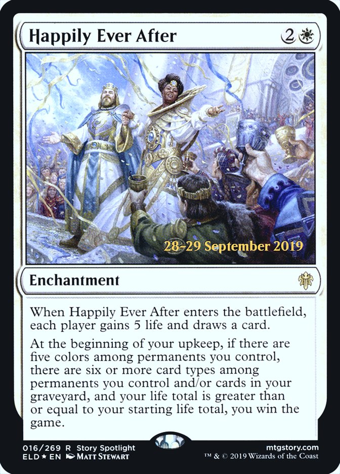 Happily Ever After  [Throne of Eldraine Prerelease Promos] | Cracking-Singles