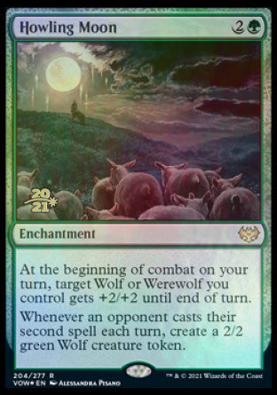 Howling Moon [Innistrad: Crimson Vow Prerelease Promos] | Cracking-Singles