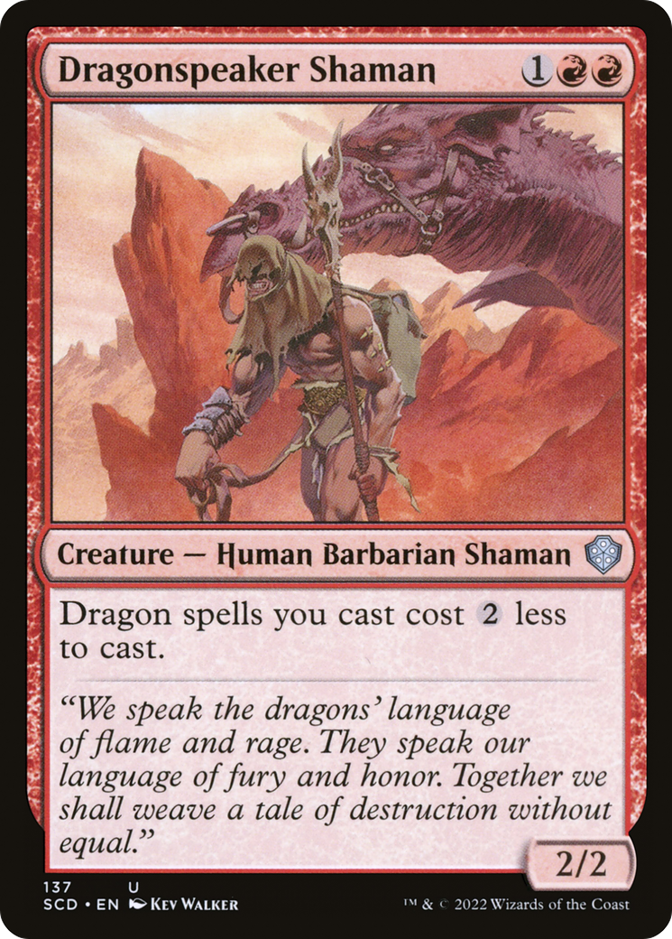 Dragonspeaker Shaman [Starter Commander Decks] | Cracking-Singles