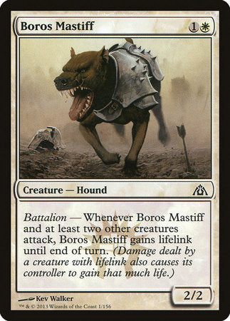 Boros Mastiff [Dragon's Maze] | Cracking-Singles