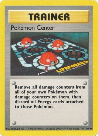 Pokemon Center (85/102) [Base Set Unlimited] | Cracking-Singles