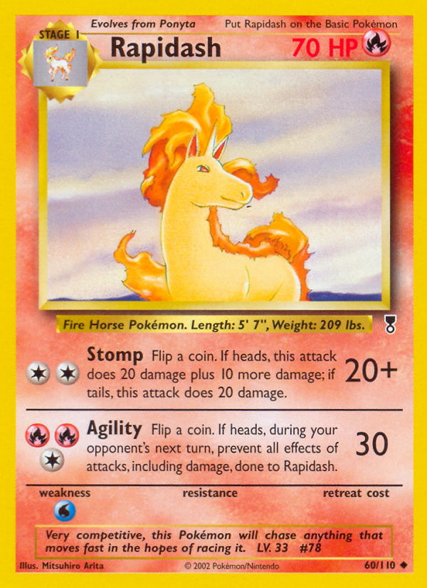 Rapidash (60/110) [Legendary Collection] | Cracking-Singles