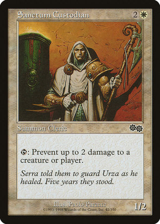 Sanctum Custodian [Urza's Saga] | Cracking-Singles