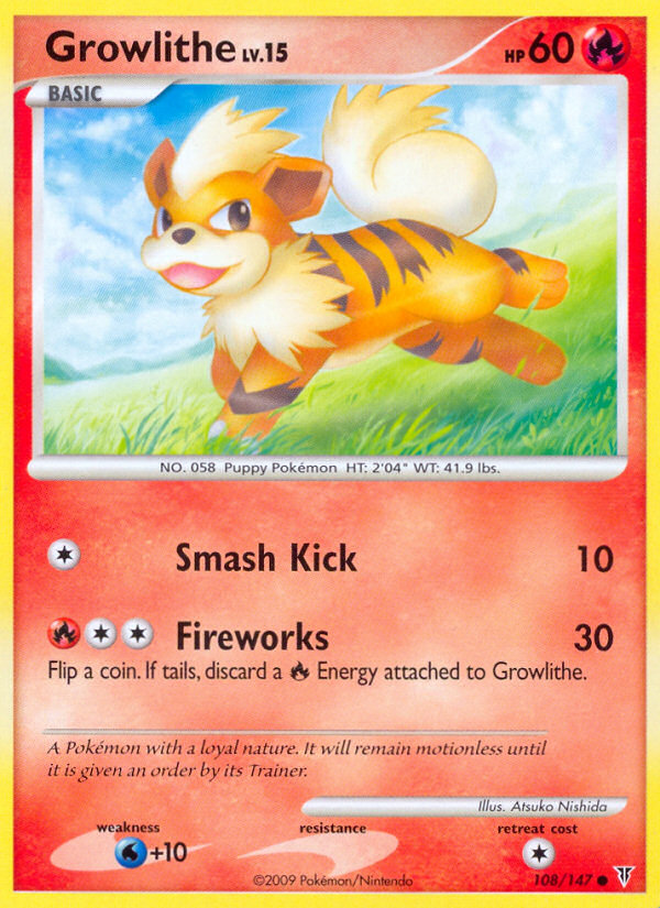 Growlithe (108/147) [Platinum: Supreme Victors] | Cracking-Singles