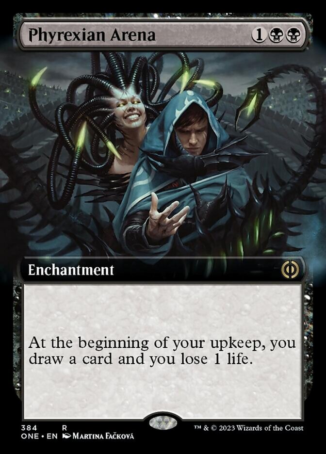 Phyrexian Arena (Extended Art) [Phyrexia: All Will Be One] | Cracking-Singles