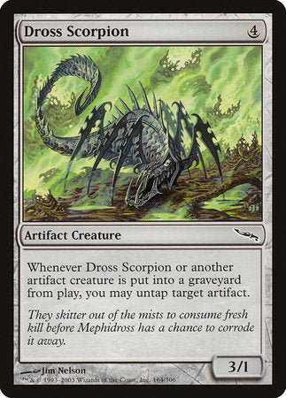 Dross Scorpion [Mirrodin] | Cracking-Singles